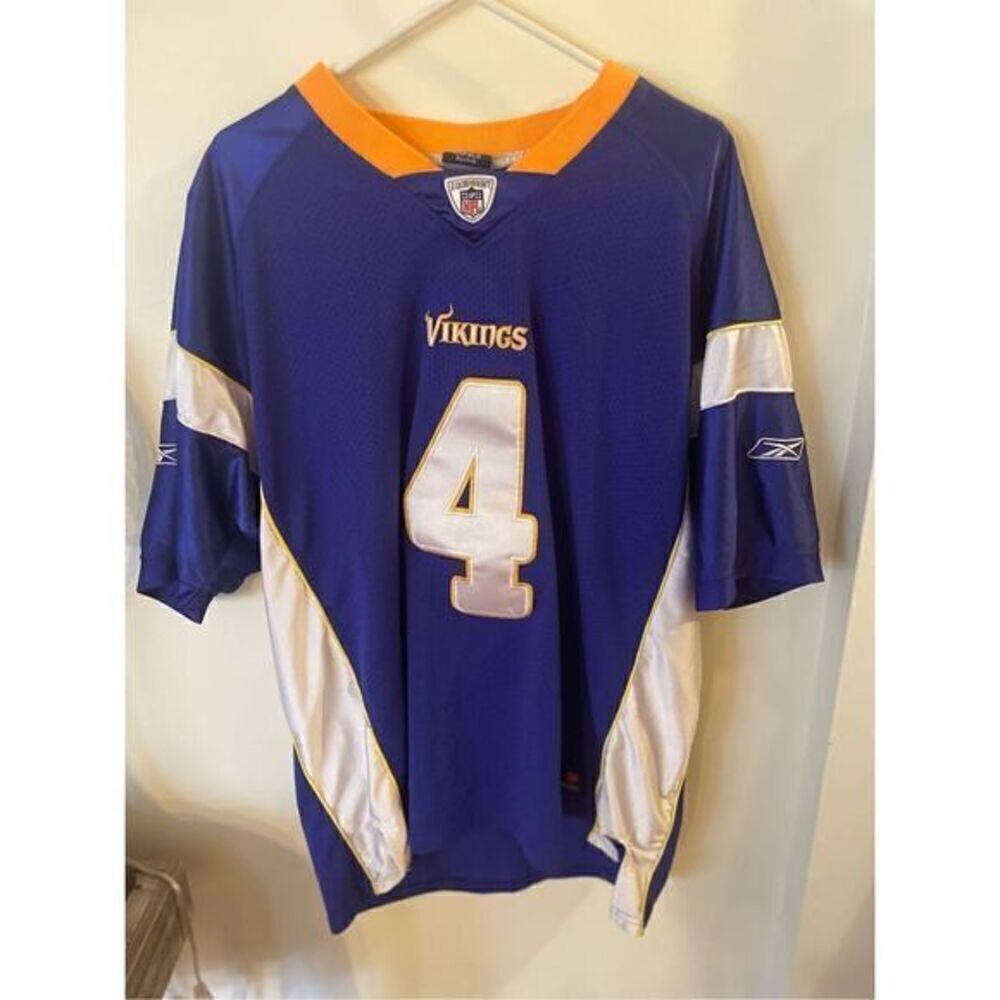 NFL Reebok Onfield MN Vikings Favre Jersey (M)